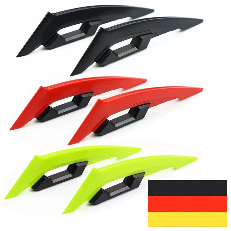 Universal Motorcycle Winglet Aerodynamic Spoiler – Decorative Wing Stickers