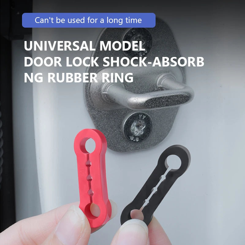 4Pcs Car Door Shock Absorber Buffer – Soundproof Anti-Vibration Pad