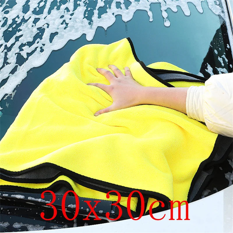 Big Car Wash Microfiber Towel - Super Absorbent Drying & Cleaning Cloth for Car Care