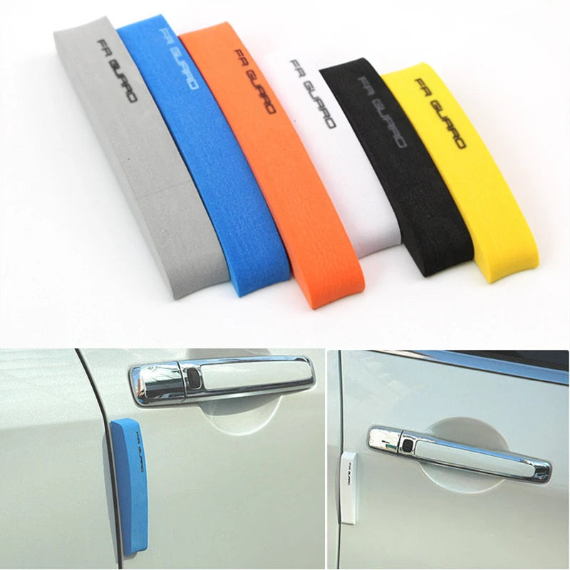Universal Car Door Edge Protector Strips – Anti-Scratch Rubber Guards (4 PCS)