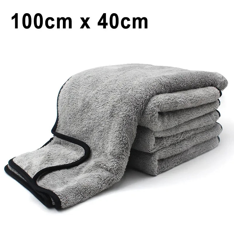 SEAMETAL Microfiber Car Wash Towel - Ultra-Soft, High Absorbent Cleaning & Drying Cloth