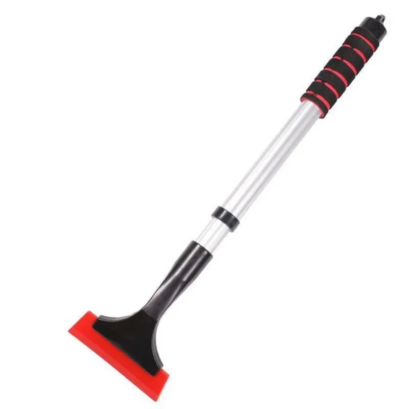 Extendable Aluminum Ice Scraper & Snow Brush for Car Windshields