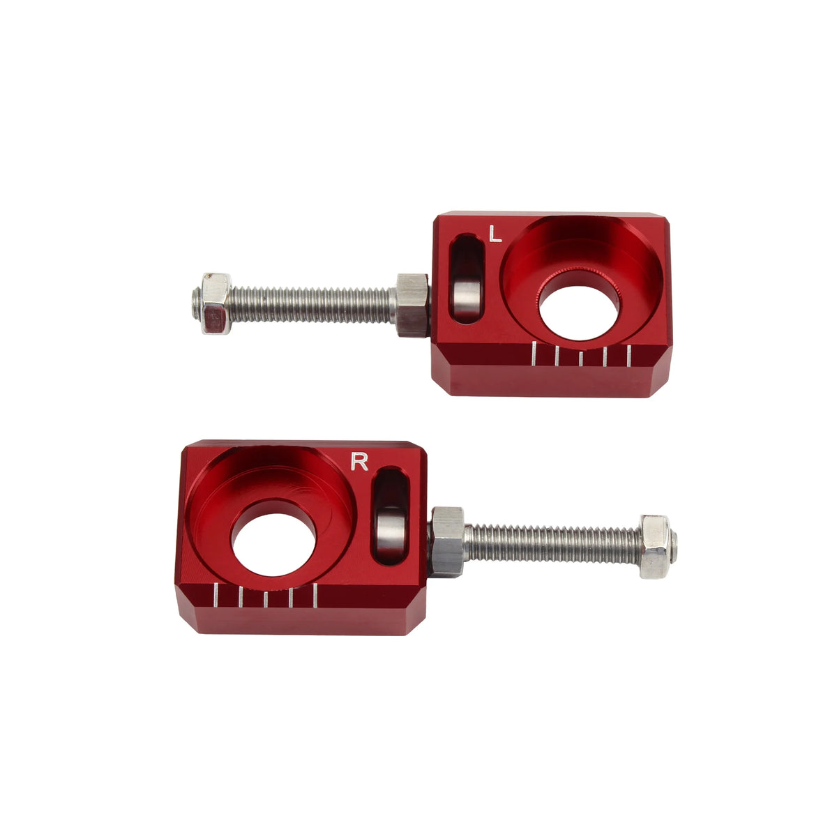 Motorcycle Chain Adjuster - CNC Aluminum Alloy for Surron Light Bee X, Segway X260/X160