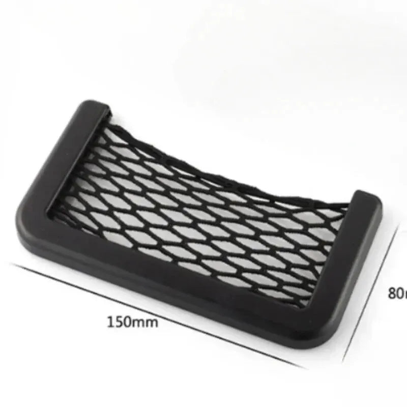 Car Seat Side Mesh Storage Pocket – Elastic Net Organizer