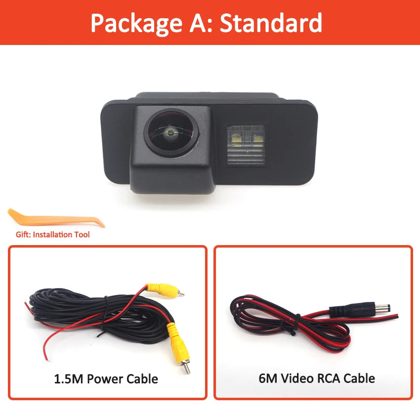 CCD Rear View Backup Camera for Ford Focus C307, Fiesta & Kuga (2008-2014) and Jaguar F-Type (2013-2015)