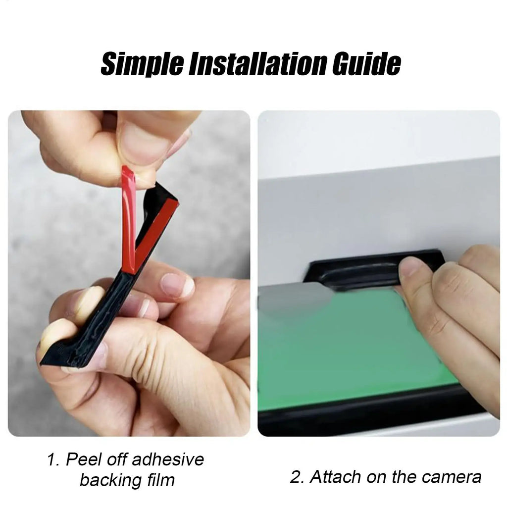 Car Rear Camera Cover - Rainproof Dust Shield Protection (2.8in)