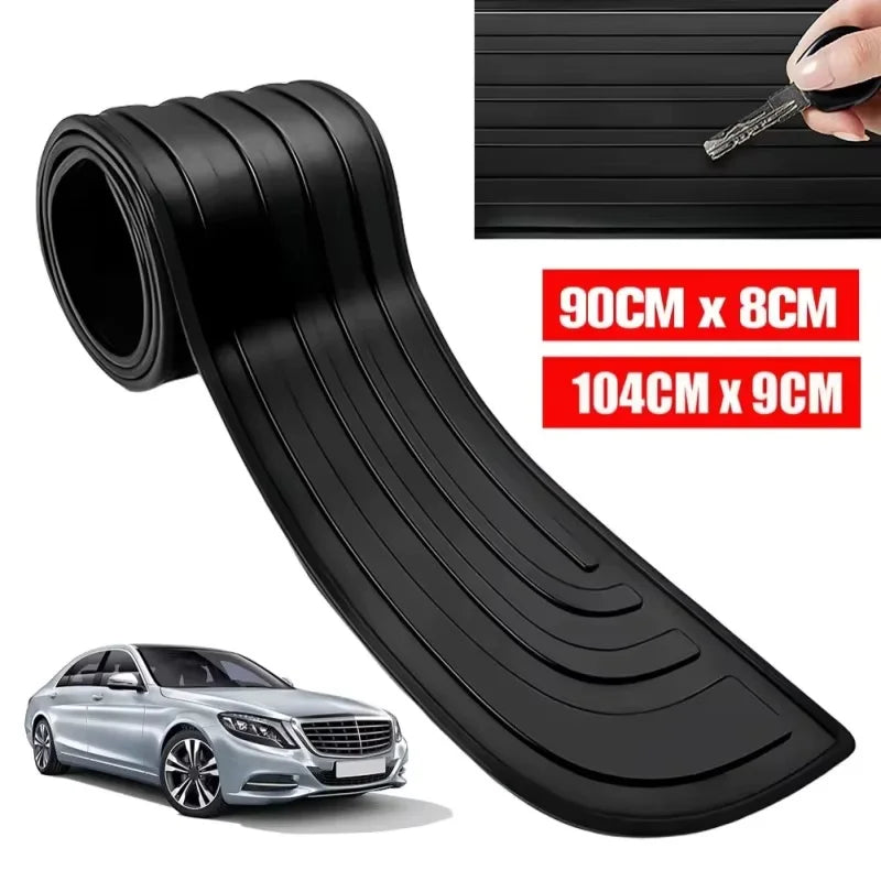 Universal Rear Bumper Guard – PVC Rubber Protector Strip