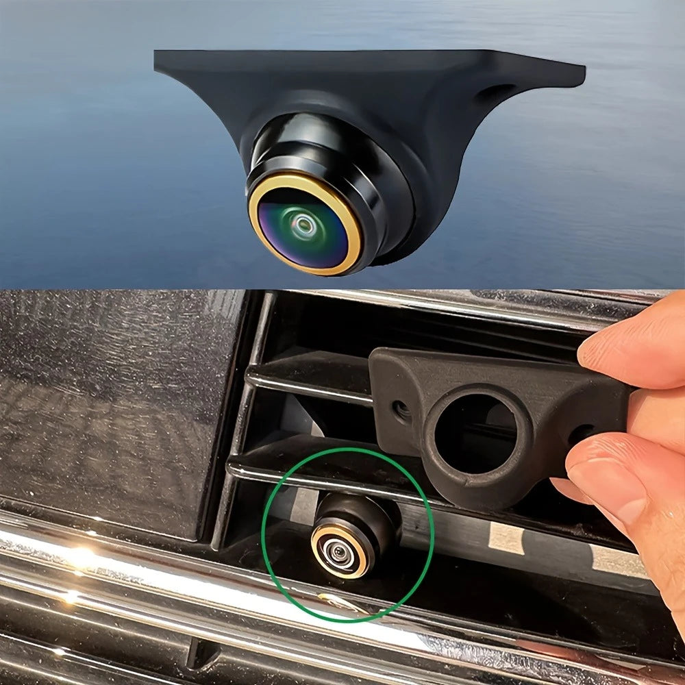 1080P AHD Car Backup Camera - Rear, Front & Side View Reverse Camera with Switchable Guideline & CVBS Signal