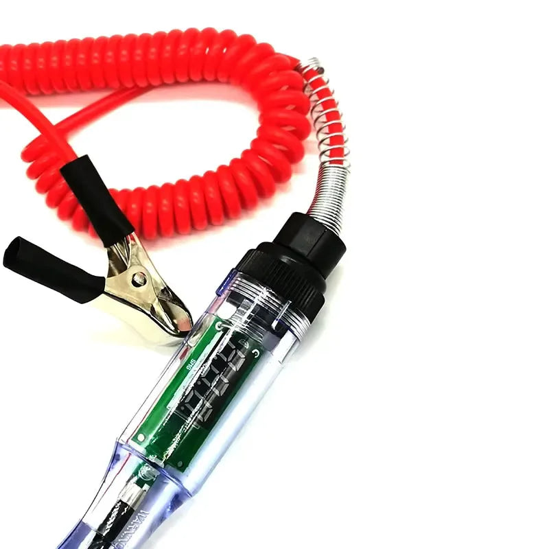 Car Voltage Circuit Tester - 6V/24V Electric Test Pen with Light