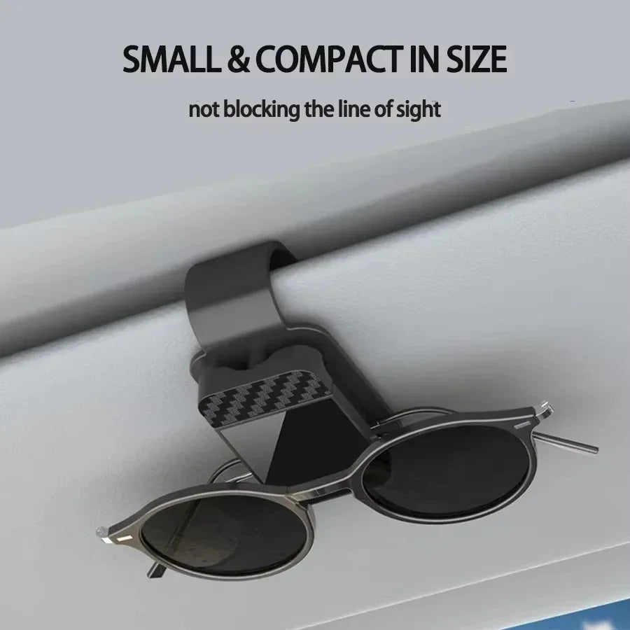 Car Sun Visor Sunglasses Clip Holder – Card & Ticket Organizer