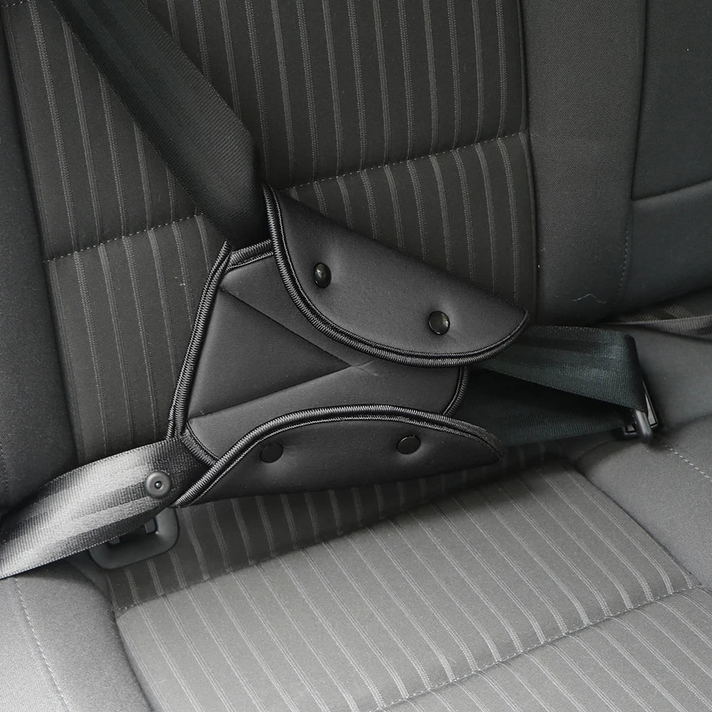 Child Car Seat Belt Adjuster – Neck & Shoulder Comfort Positioner for Kids