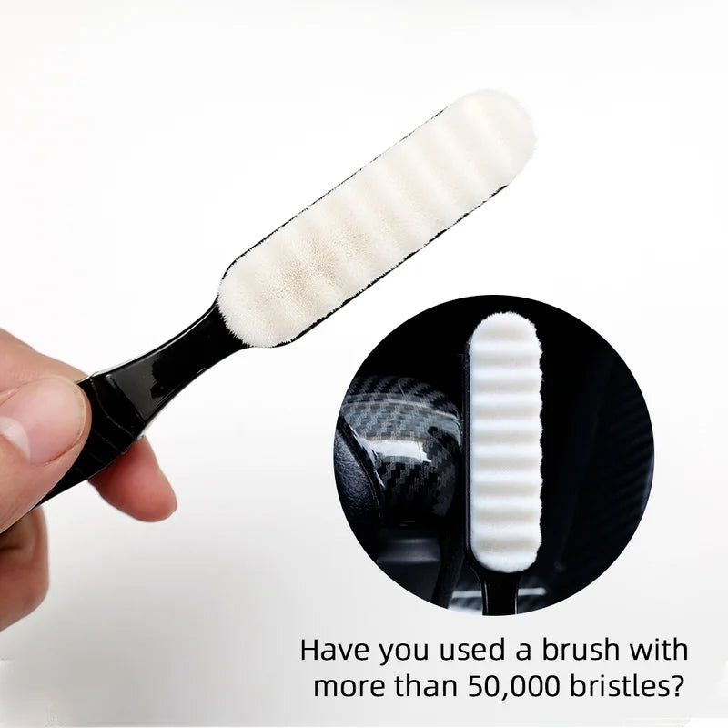 Car Detailing Brush Kit - Dashboard, Air Vent & Gap Cleaning Set