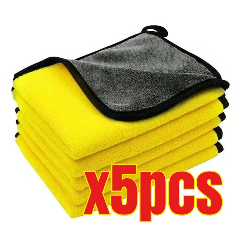 Car Wash Microfiber Towel - Multi-Pack Cleaning & Drying Cloth, 30x30cm