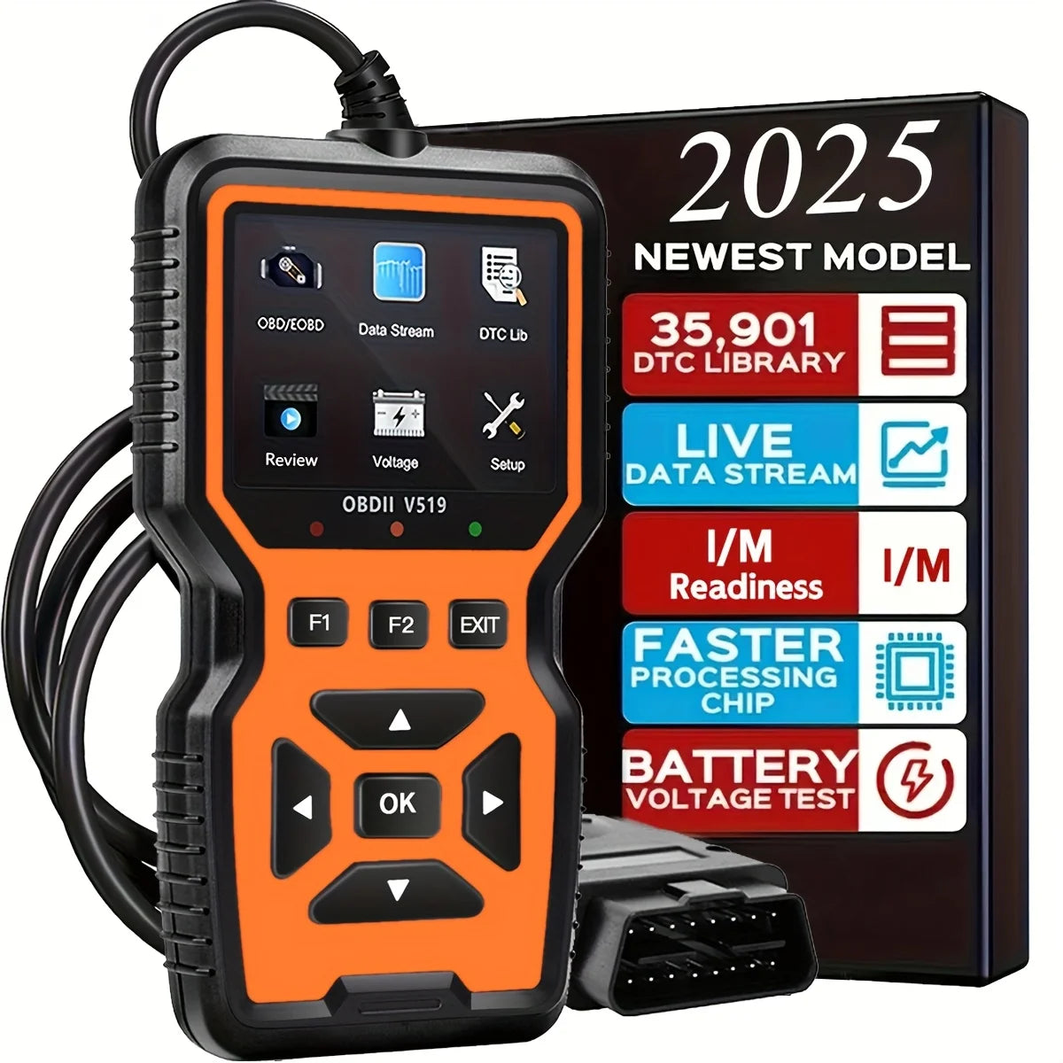 2026 Elite OBD2 Scanner - Professional Heavy-Duty Car Diagnostic Tool