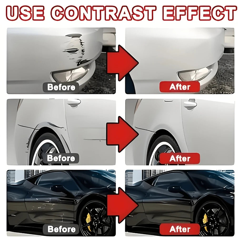 Car Scratch Repair Wax - Paint Scratch Remover with Polishing Sponge