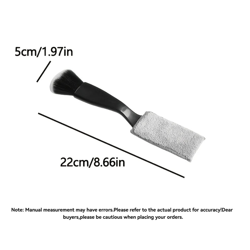 Car Interior Detailing Brush - Soft-Bristled Cleaning Tool for Dashboards & Vents
