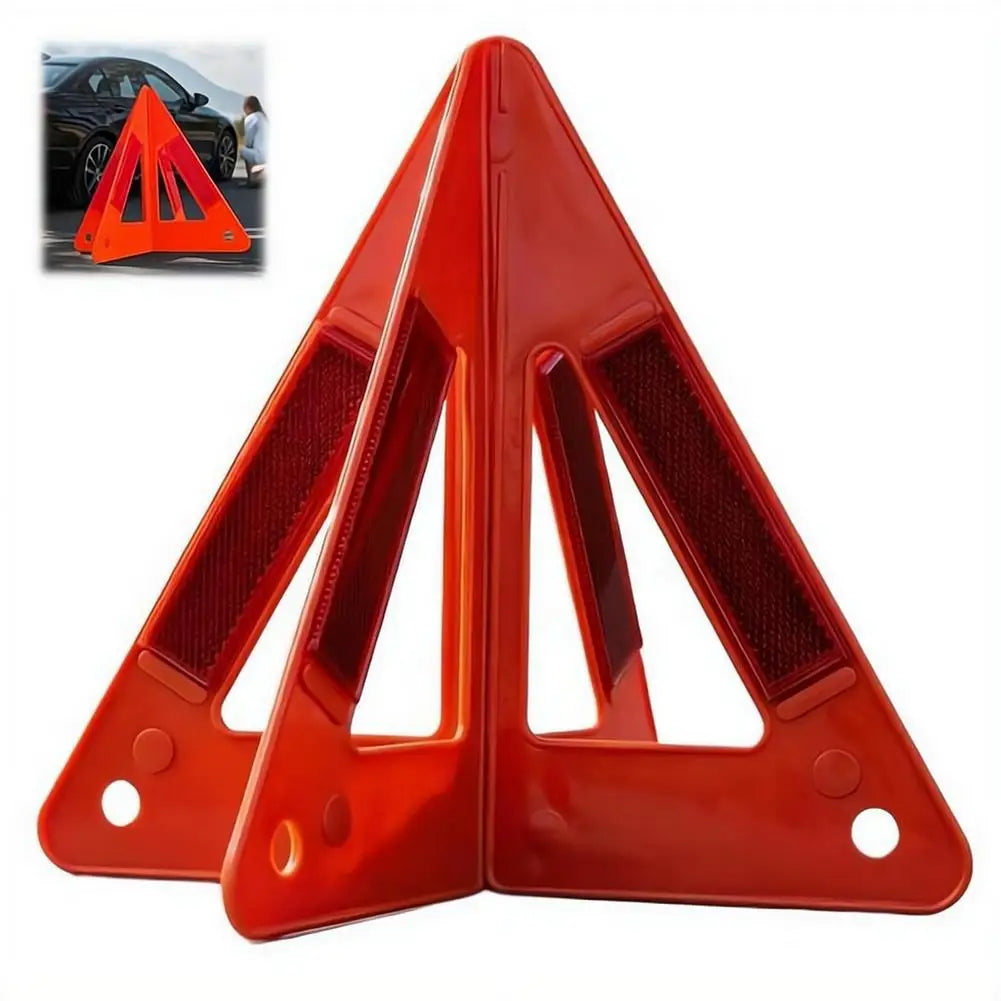Emergency Warning Triangle - High Visibility Roadside Safety Sign
