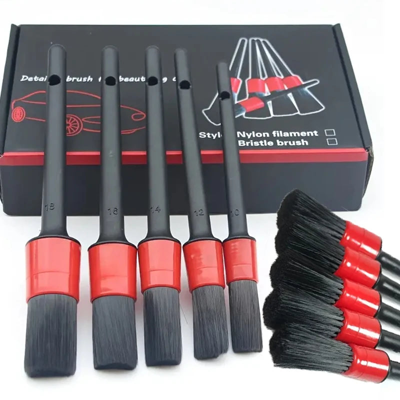 Detailing Brush Set - Dashboard & Air Vent Cleaning Brushes