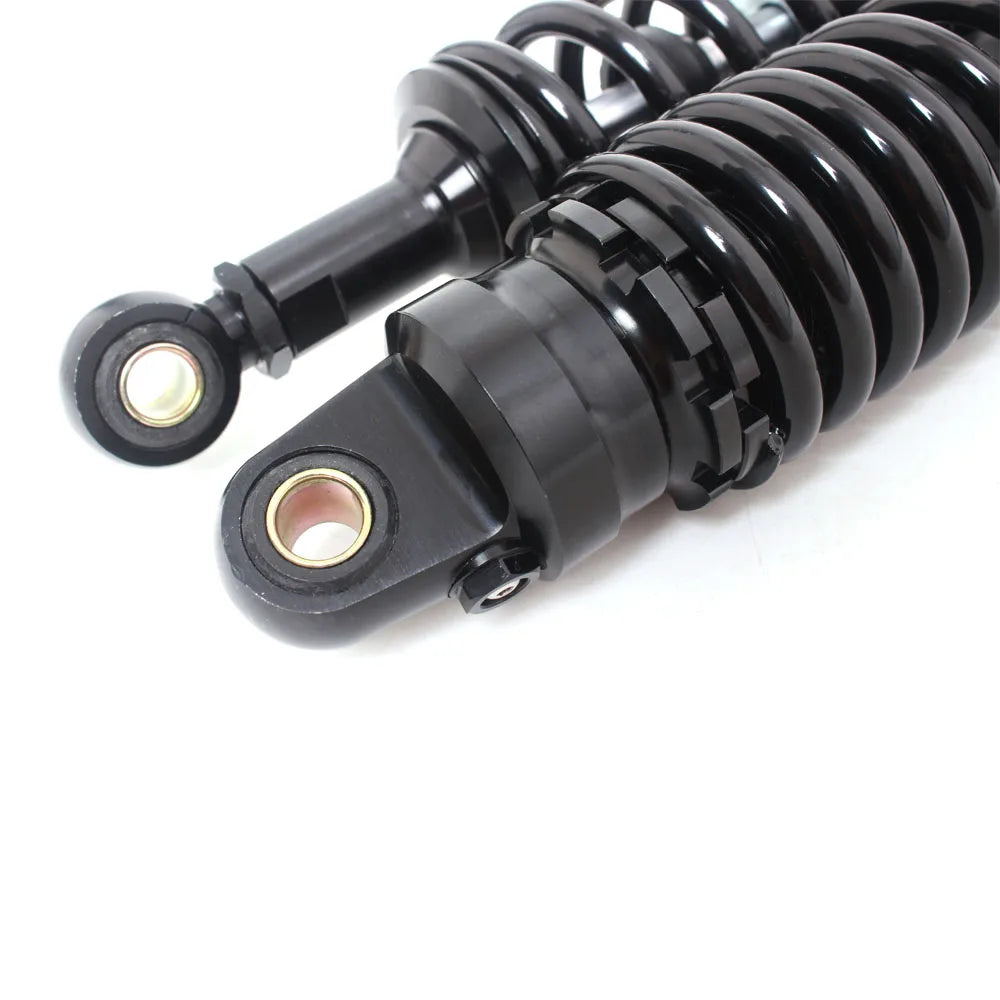 Motorcycle Rear Shock Absorbers - 360mm Universal Pair for Harley, Kawasaki, Honda, Yamaha, Suzuki, ATV