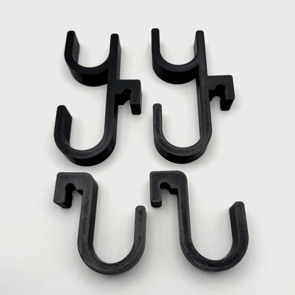 2Pcs Car Umbrella Hooks – No-Drill Trunk Hangers for Seat Back Storage