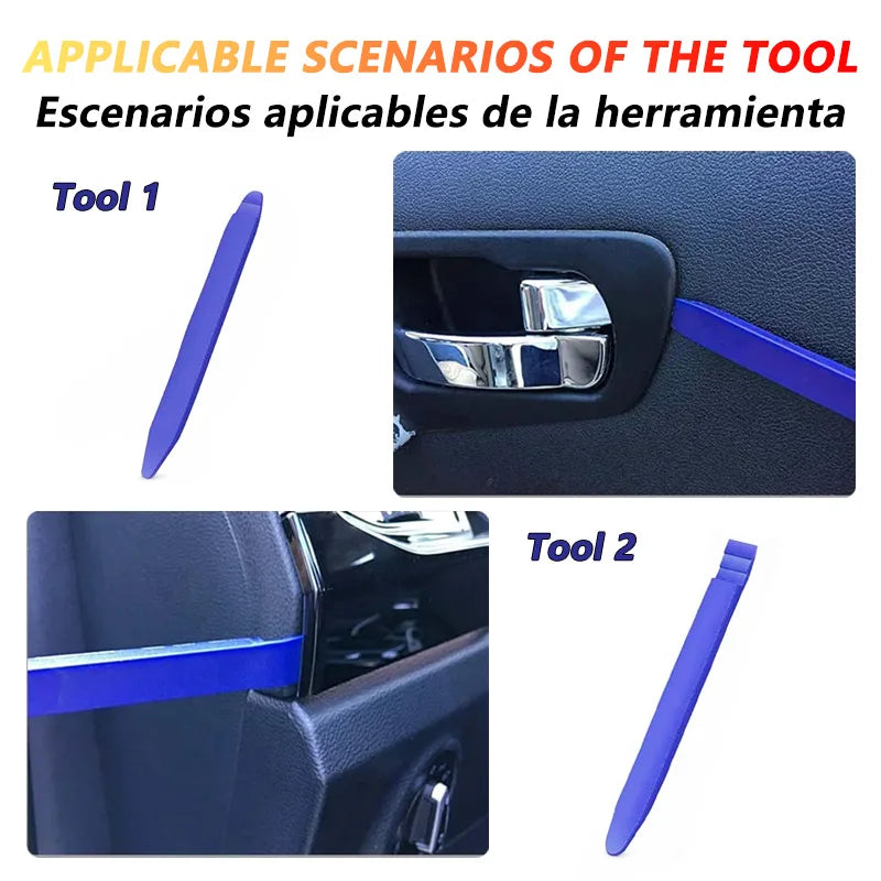Car Trim Removal Tool Kit - Interior Panel & Dashboard Disassembly Set