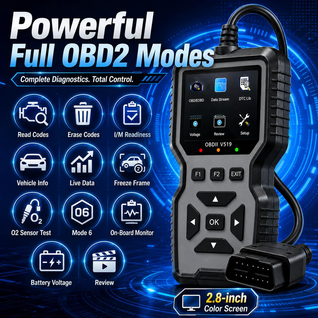2026 Elite OBD2 Scanner - Professional Heavy-Duty Car Diagnostic Tool
