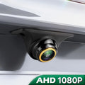 1080P AHD Car Backup Camera - Rear, Front & Side View Reverse Camera with Switchable Guideline & CVBS Signal