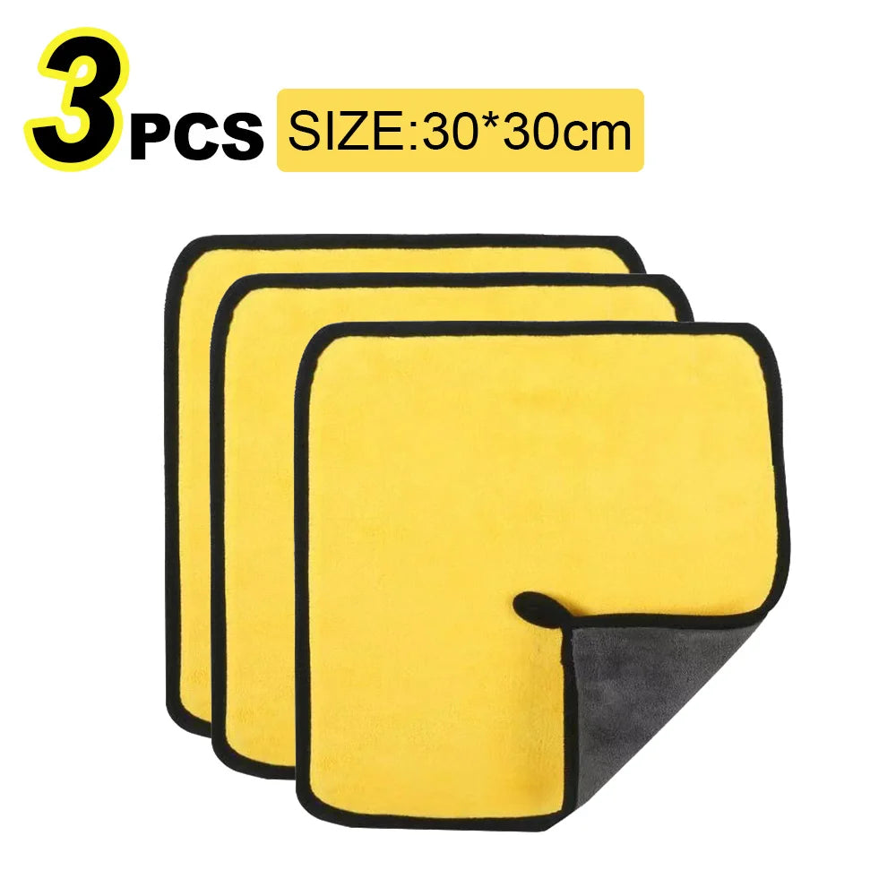 Car Wash Microfiber Towel - Cleaning, Drying & Detailing Cloth