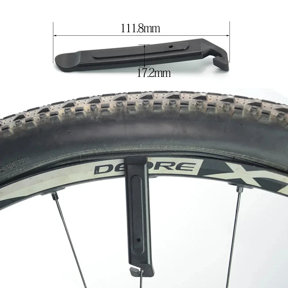 Bicycle Repair Tool Kit - Multi-Tool Set with Tire Patch Kit & Pump