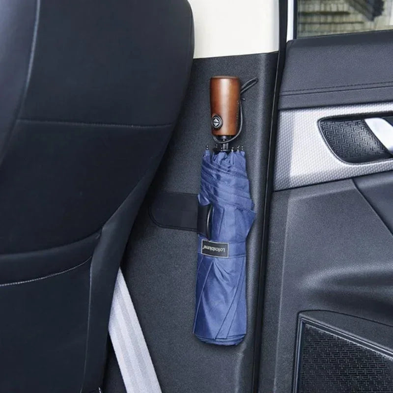 Car Umbrella Holder – Multifunctional Trunk Storage Hook & Bracket