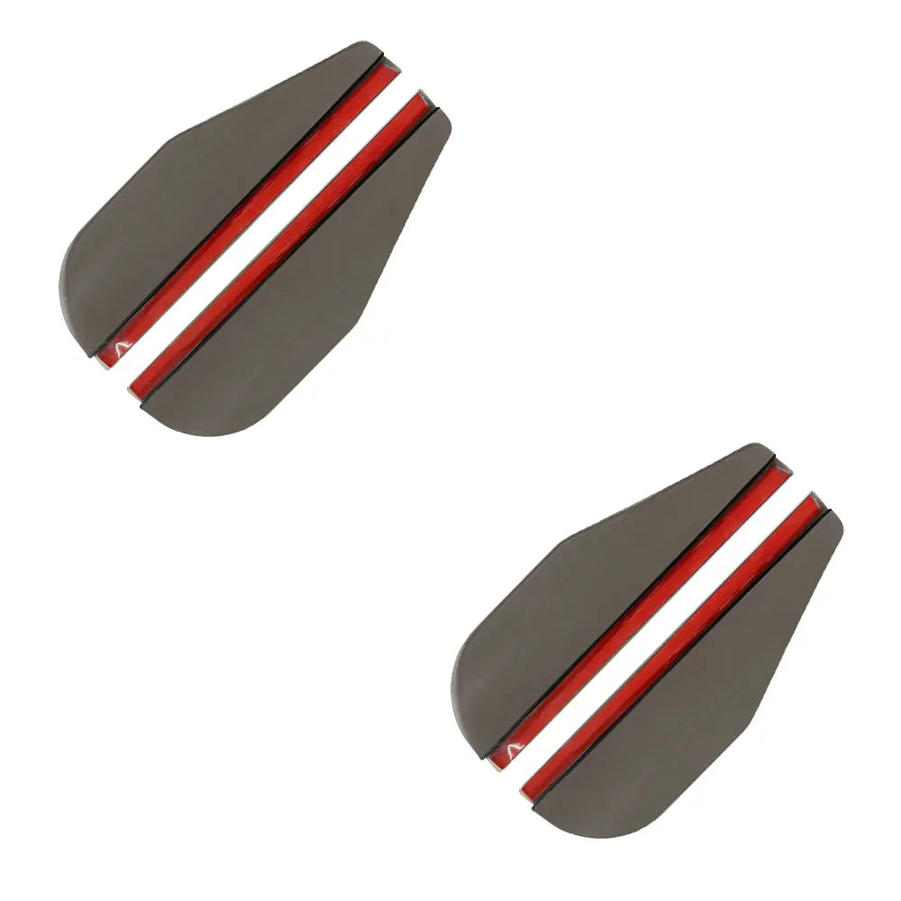 2Pcs Car Mirror Rain Eyebrow – Carbon Fiber Sun Visor Cover