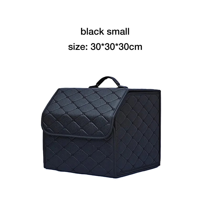 Premium Foldable Car Trunk Organizer – Large Capacity Storage Box for SUV, Sedan & Hatchback
