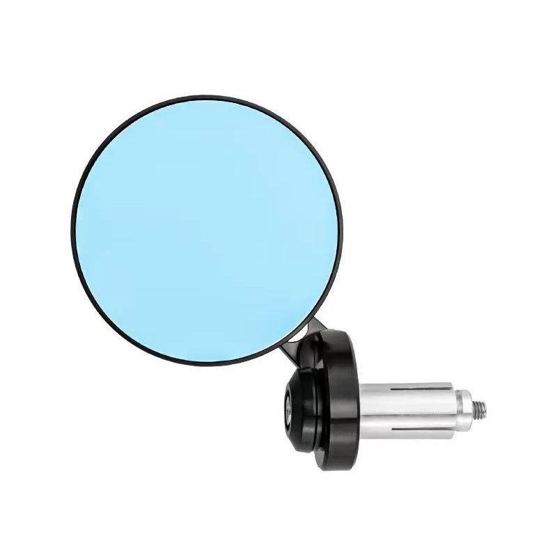 Motorcycle Handlebar Side Mirrors - Universal Fit for Harley, Honda, Vespa, Kawasaki, Yamaha, Royal Enfield Cafe Racer