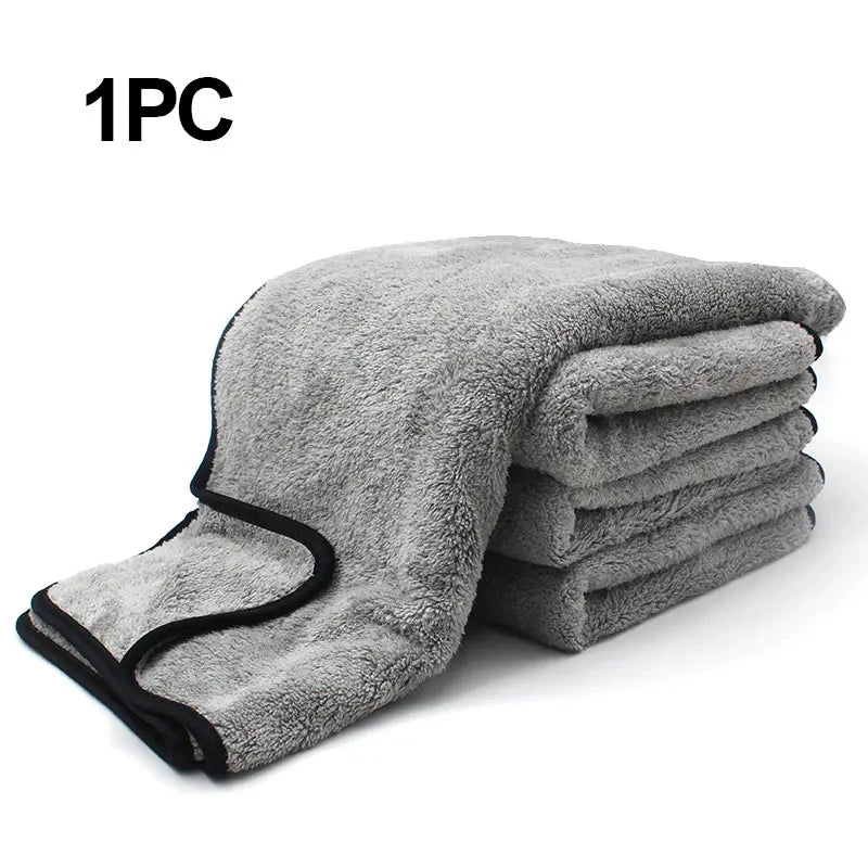 Microfiber Car Wash Towel - Super Absorbent Cleaning & Drying Cloth