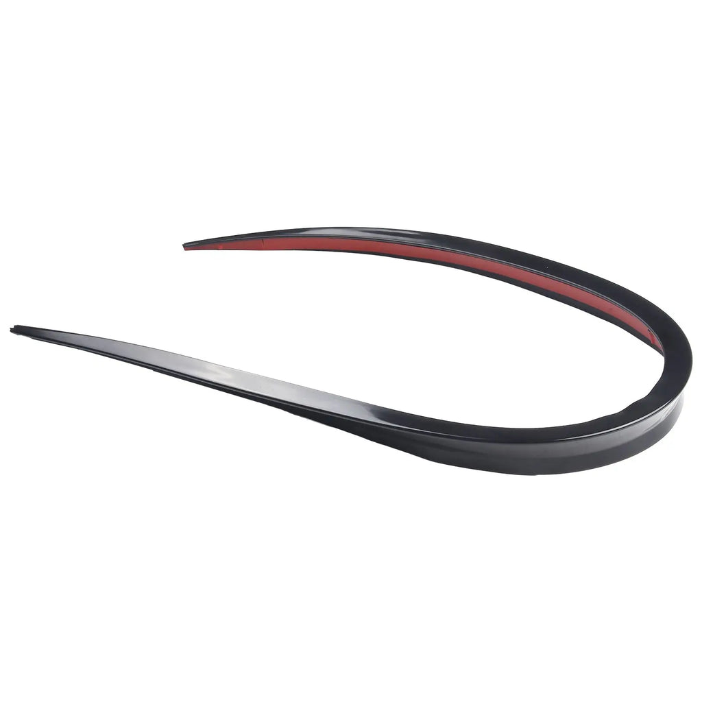 Universal 1.2M Carbon Fiber Soft Rear Roof Trunk Spoiler – Rear Wing Lip Trim