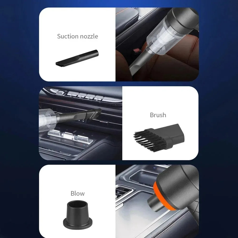 Portable 120W Cordless Car Vacuum