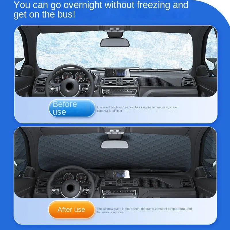 Magnetic Windshield Snow & Frost Cover for Cars