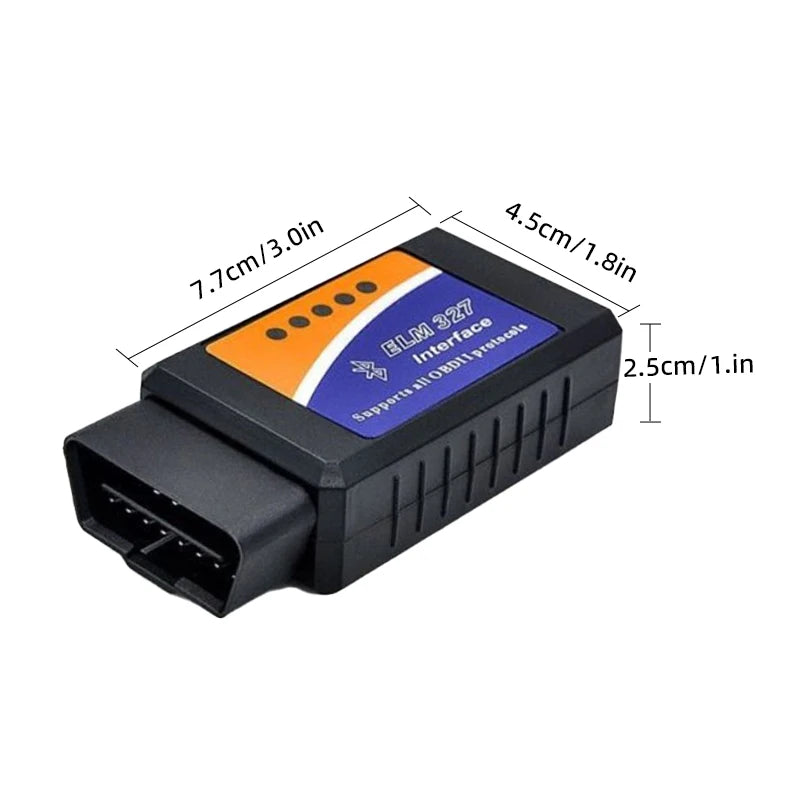 ELM327 V2.1 Bluetooth OBD2 Scanner - Car Diagnostic Code Reader