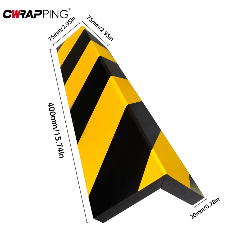 Car Door Edge Protector Foam Guard – Self-Adhesive Reflective Bumper