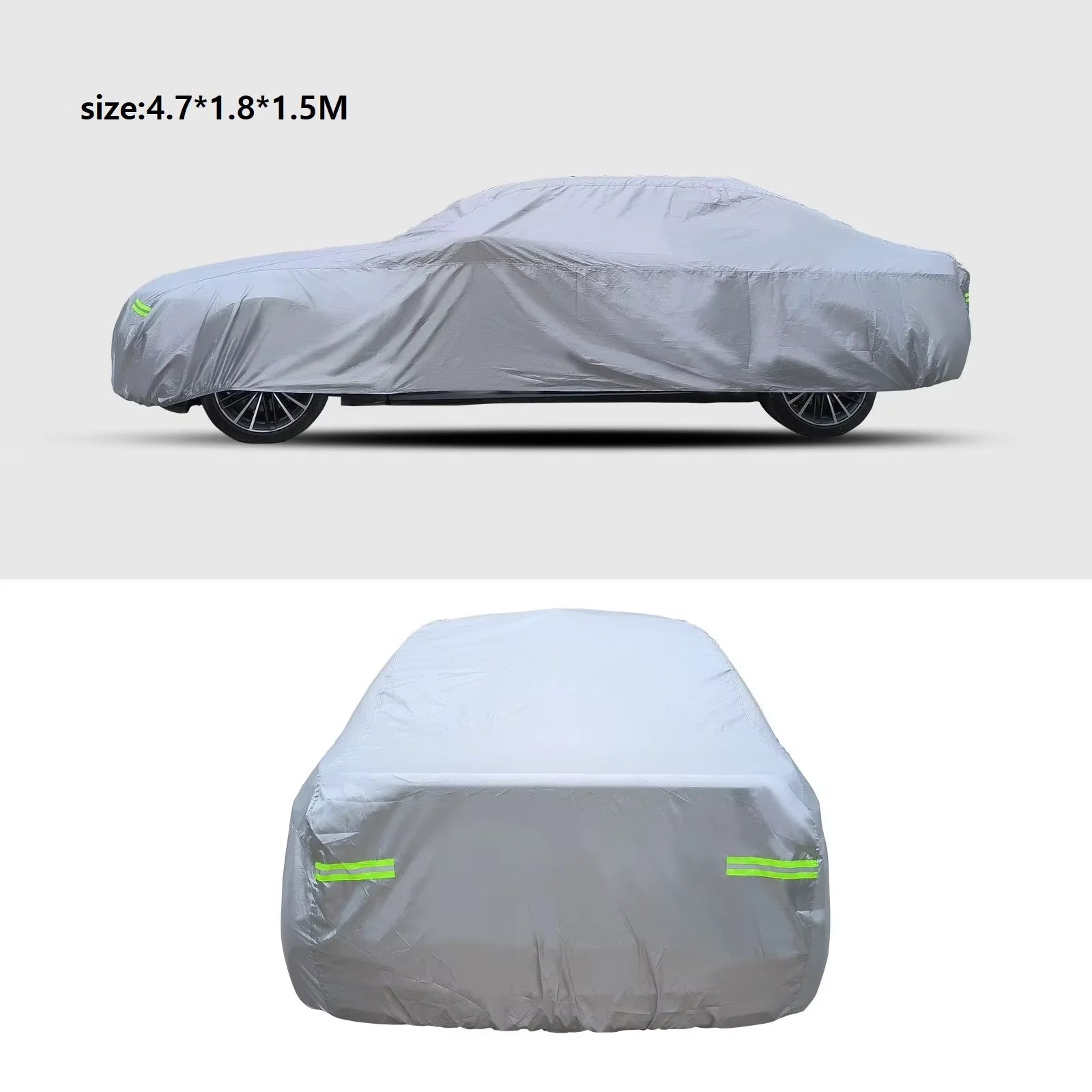 Waterproof Car Cover | All Weather UV, Rain & Snow Protection 190T 470x180x150cm