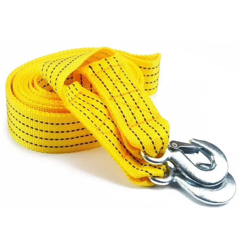 Heavy Duty Car Tow Cable 3-5 Ton – 4M Recovery Strap with Hooks